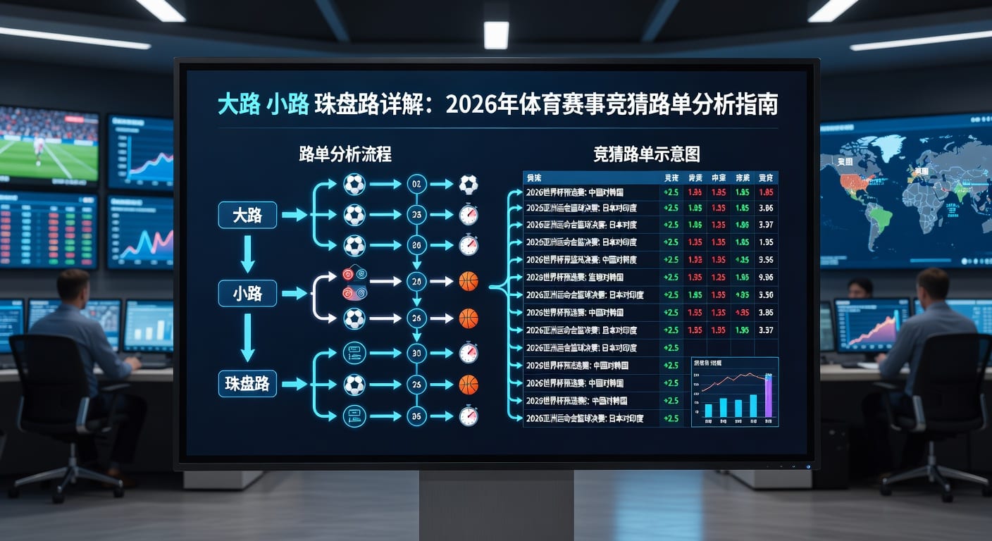 大路小路珠盘路：实战读法与走势分析