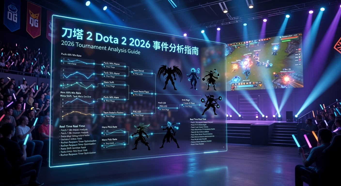 刀塔2 Dota 2｜2026年赛事节奏与观赛分析